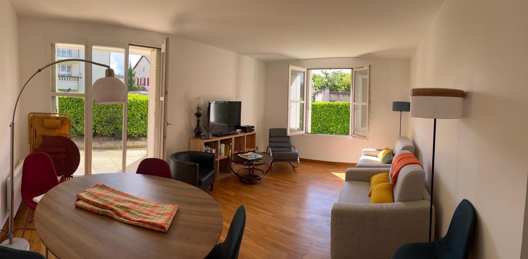 Appartement Standing Avec Jardin, 4 Personnes, Strategiquement Situe Mantes-la-Jolie Esterno foto
